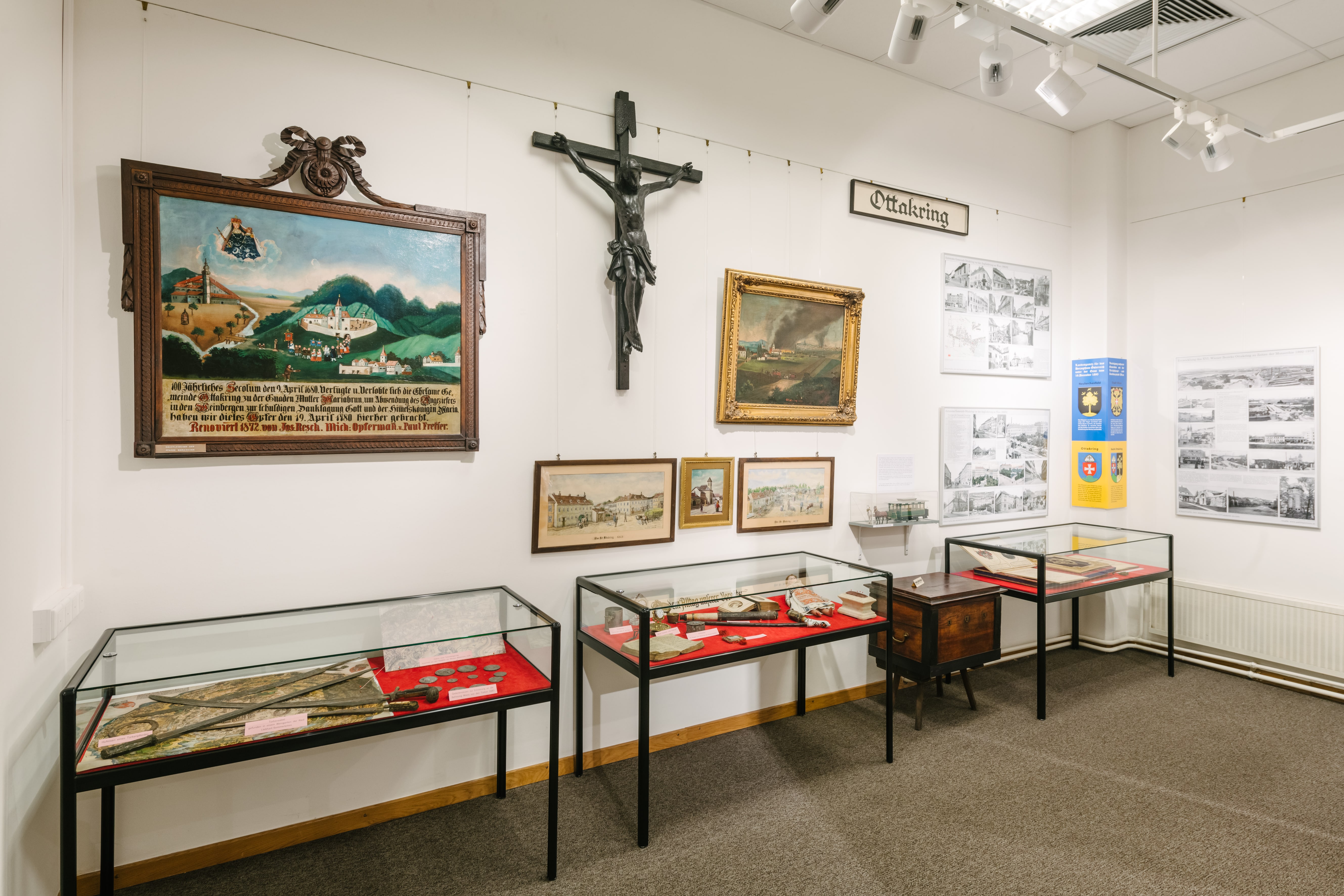 Blick in die Dauerausstellung des Bezirksmuseums Ottakring, Foto: Klaus Pichler