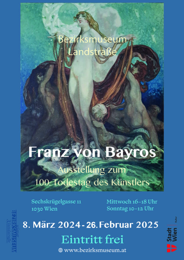 Ausstellung: Franz von Bayros, Bezirksmuseum Landstraße, 2024