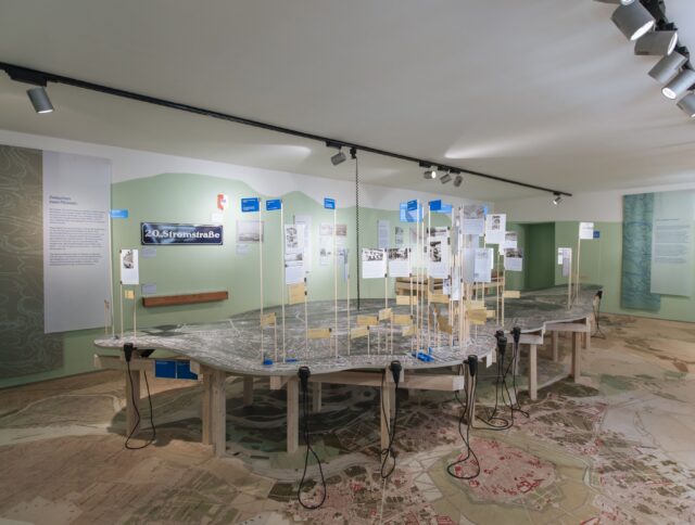 Donau-Raum, Bezirksmuseum Brigittenau, Ausstellungsansicht, Foto: Marlene Fröhlich | luxundlumen.com, 2024