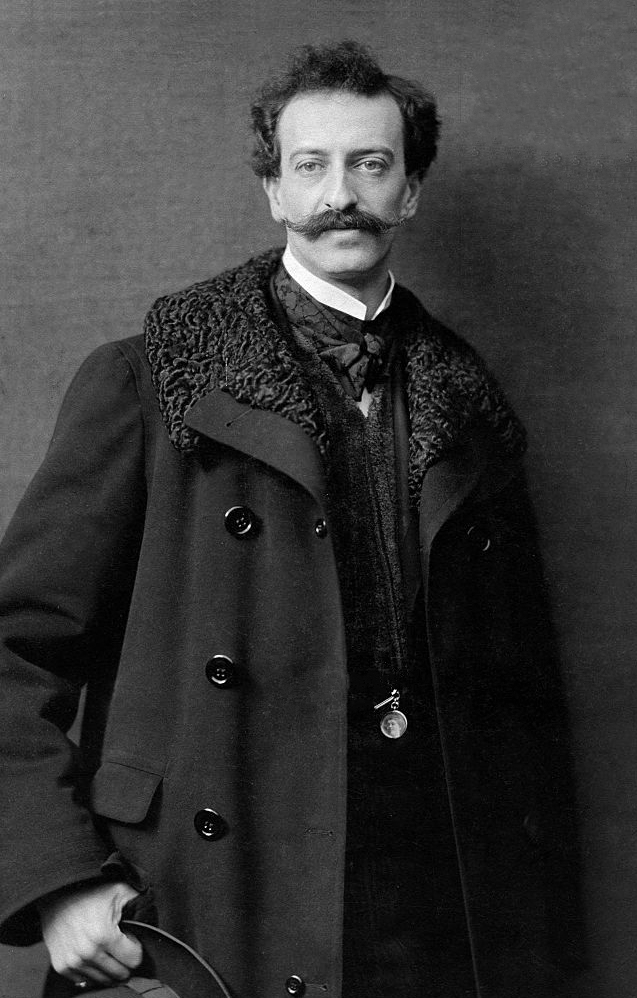 Oscar Straus, 1907, Foto: Bezirksmuseum Leopoldstadt